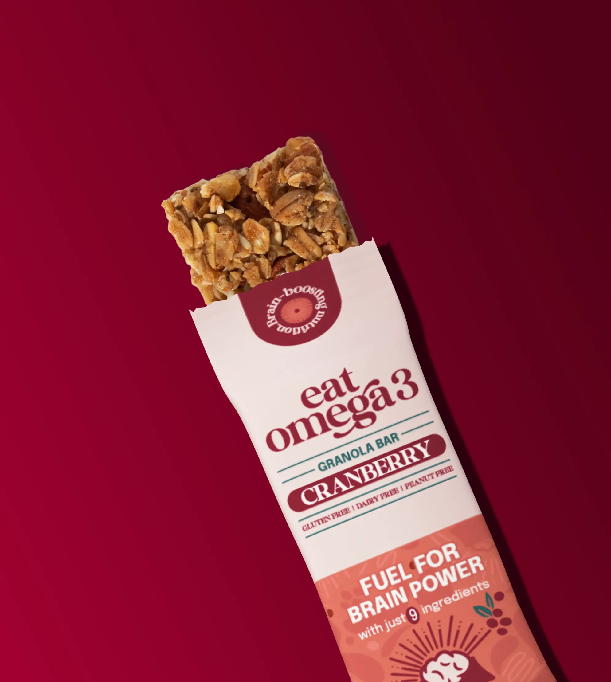 Cranberry Granola Bar Box (12-Bars)