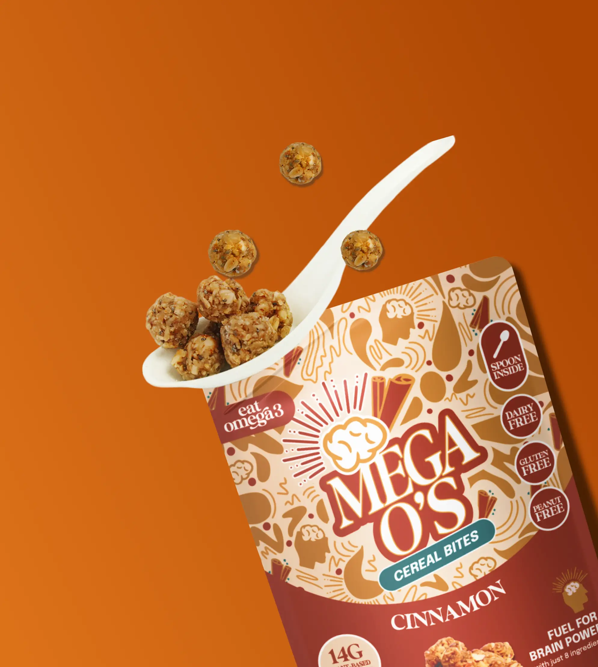 Mega O’s Cinnamon Cereal Bites (6-pack)