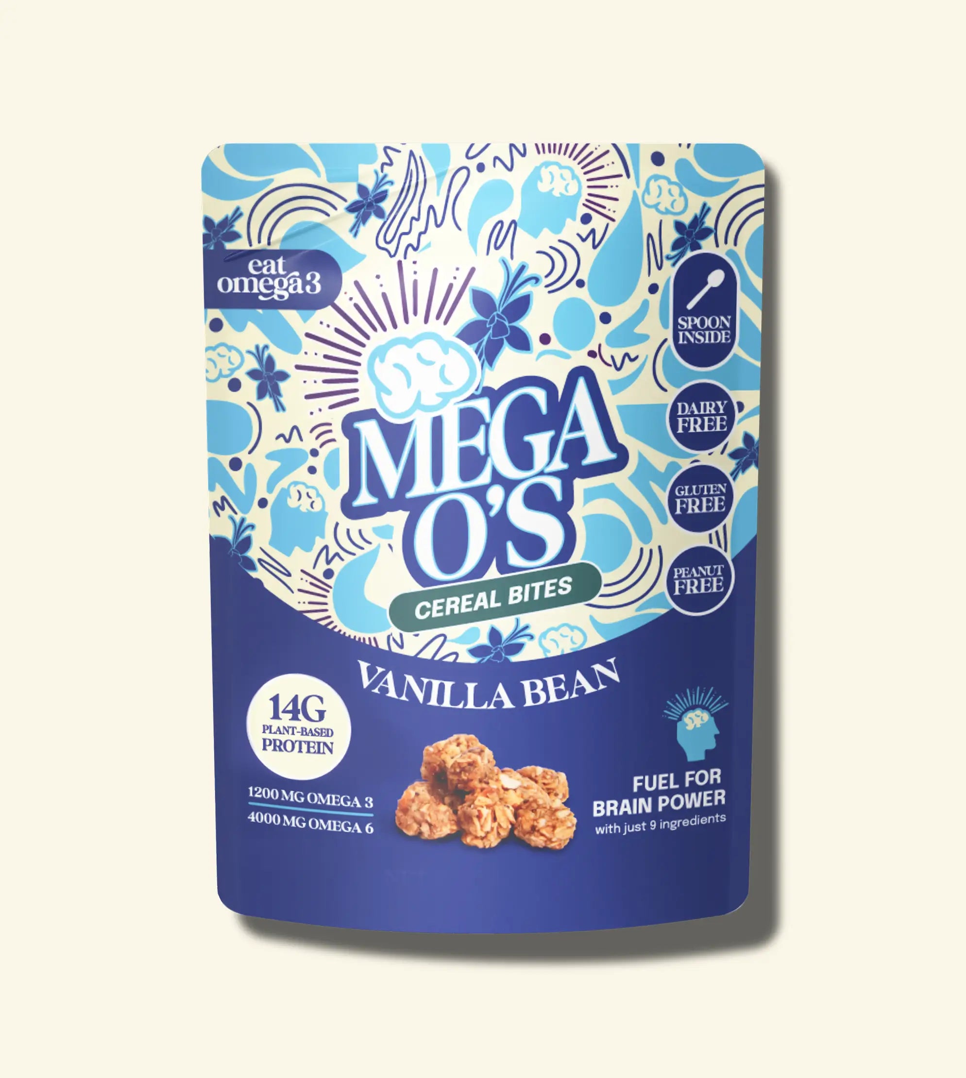 Mega O's Vanilla Cereal Bites (6-pack)