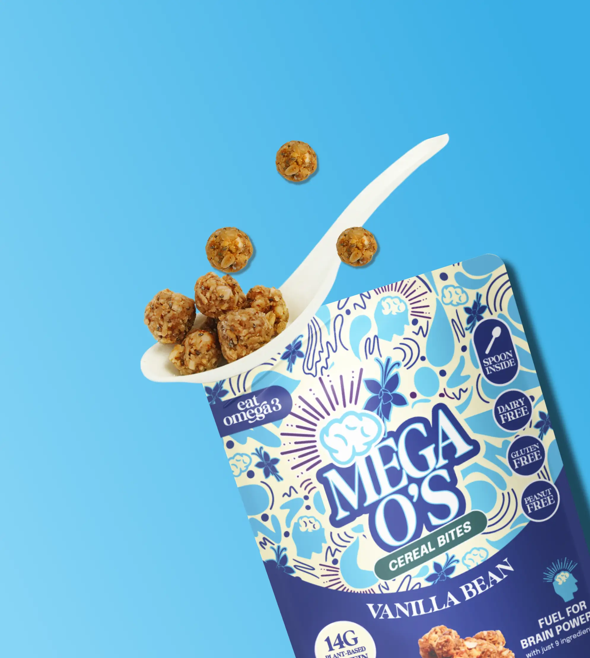 Mega O's Vanilla Cereal Bites (6-pack)