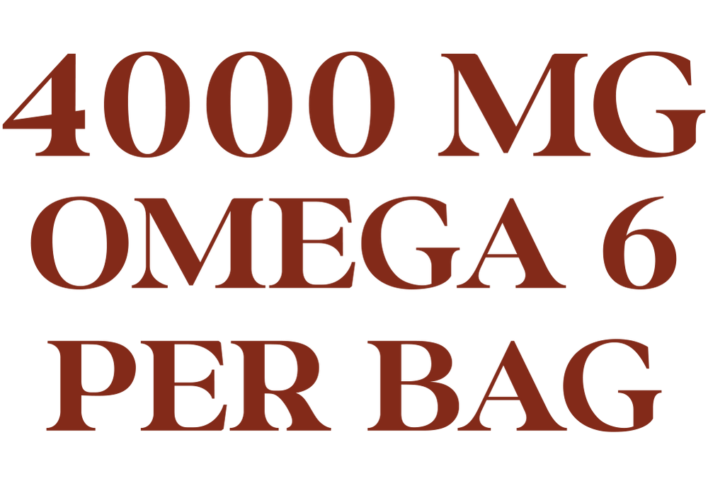 4000mg Omega 6 per bag